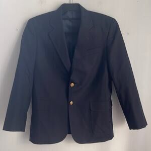 Perlis New Orleans two button one vent suit sport coat blazer sz 15R